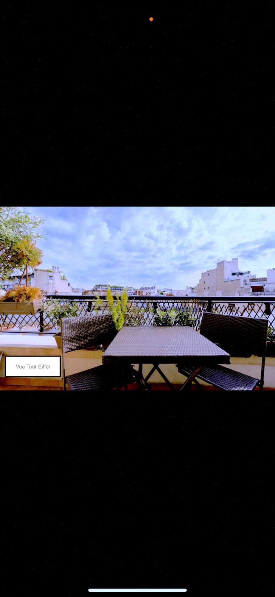 Appart Terrasse Vue Tour Eiffel Paris Bagian luar foto